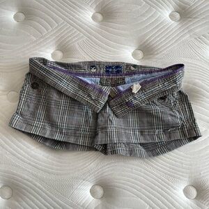 Y2k american Plaid Women's Shorts